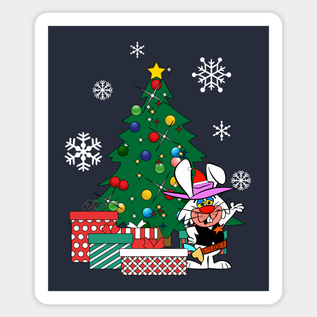 Ricochet Rabbit Around The Christmas Tree Sticker by Nova5